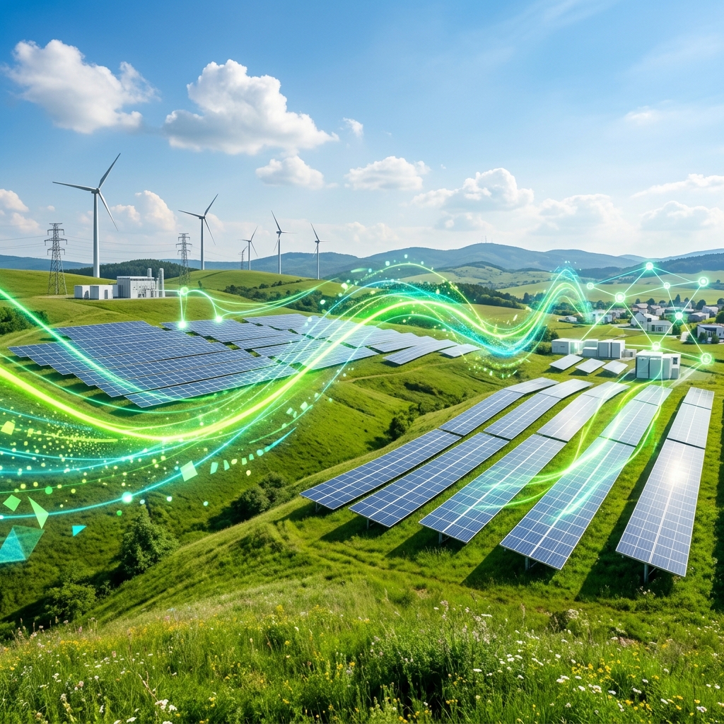Clean Energy Project Illustration